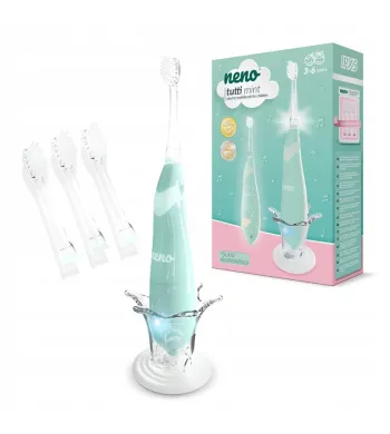 Elektryczna szczoteczka dla dzieci Neno Tutti 3-6 l Mint