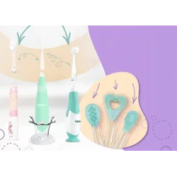 Elektryczna szczoteczka dla dzieci Neno Tutti 3-6 l Mint