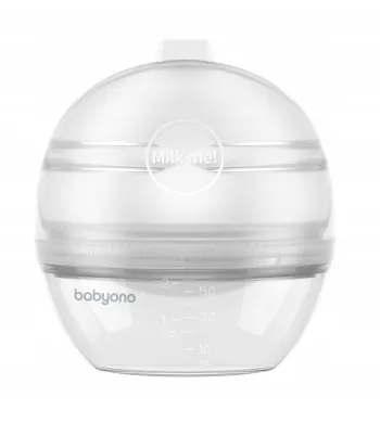 Laktator Babyono Milk Me muszlowy kolektor bez użycia rąk 60 ml