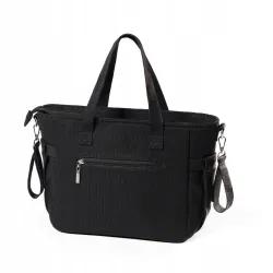 TORBA DLA MAMY SPACEROWA ORGANIZER DO WÓZKA Czarna CARMEN Babyono 1571/01