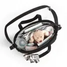 TORBA DLA MAMY SPACEROWA ORGANIZER DO WÓZKA Czarna CARMEN Babyono 1571/01