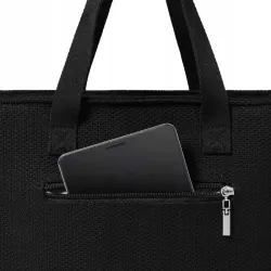 TORBA DLA MAMY SPACEROWA ORGANIZER DO WÓZKA Czarna CARMEN Babyono 1571/01