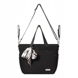 TORBA DLA MAMY SPACEROWA ORGANIZER DO WÓZKA Czarna CARMEN Babyono 1571/01