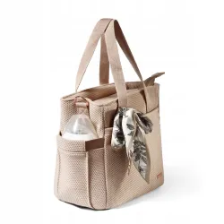 TORBA DLA MAMY SPACEROWA ORGANIZER DO WÓZKA beżowa CARMEN Babyono 1571/02