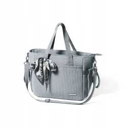 TORBA DLA MAMY SPACEROWA ORGANIZER DO WÓZKA Szara CARMEN Babyono 1571/03