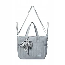 TORBA DLA MAMY SPACEROWA ORGANIZER DO WÓZKA Szara CARMEN Babyono 1571/03