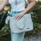 TORBA DLA MAMY SPACEROWA ORGANIZER DO WÓZKA Szara CARMEN Babyono 1571/03