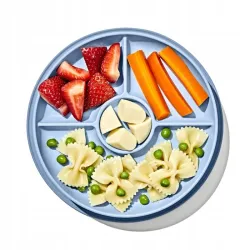 OXO Talerzyk dzielony z silikonową przyssawką Dusk OXO Talerzyk dzielony z silikonową przyssawką Dusk