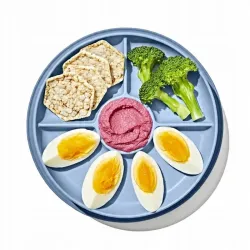 OXO Talerzyk dzielony z silikonową przyssawką Dusk OXO Talerzyk dzielony z silikonową przyssawką Dusk