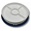 OXO Talerzyk dzielony z silikonową przyssawką Navy