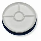 OXO Talerzyk dzielony z silikonową przyssawką Navy