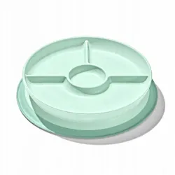 OXO Talerzyk dzielony z silikonową przyssawką Opal