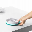 OXO Talerzyk dzielony z silikonową przyssawką Teal