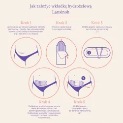 LANSINOH Wkładki hydrożelowe po cesarskim cięciu 2szt.