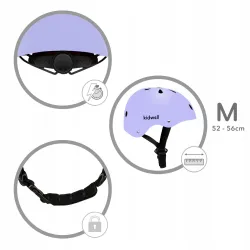 KASK Kidwell ORIX II rower hulajnoga rolki deskorolka Violet M KASK Kidwell ORIX II rower hulajnoga rolki deskorolka Violet M