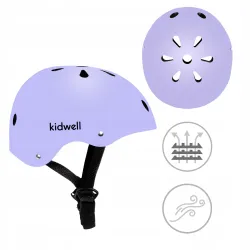 KASK Kidwell ORIX II rower hulajnoga rolki deskorolka Violet M KASK Kidwell ORIX II rower hulajnoga rolki deskorolka Violet M