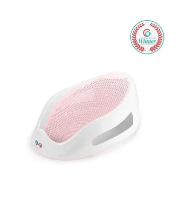 Angelcare leżaczek do kąpieli  różowy