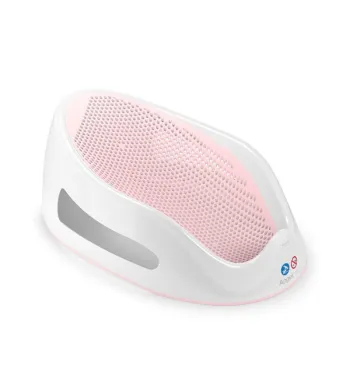 Angelcare leżaczek do kąpieli  różowy
