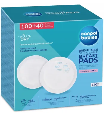 CANPOL WKŁADKI LAKTACYJNE SAMOPRZYLEPNE 140szt 1/654