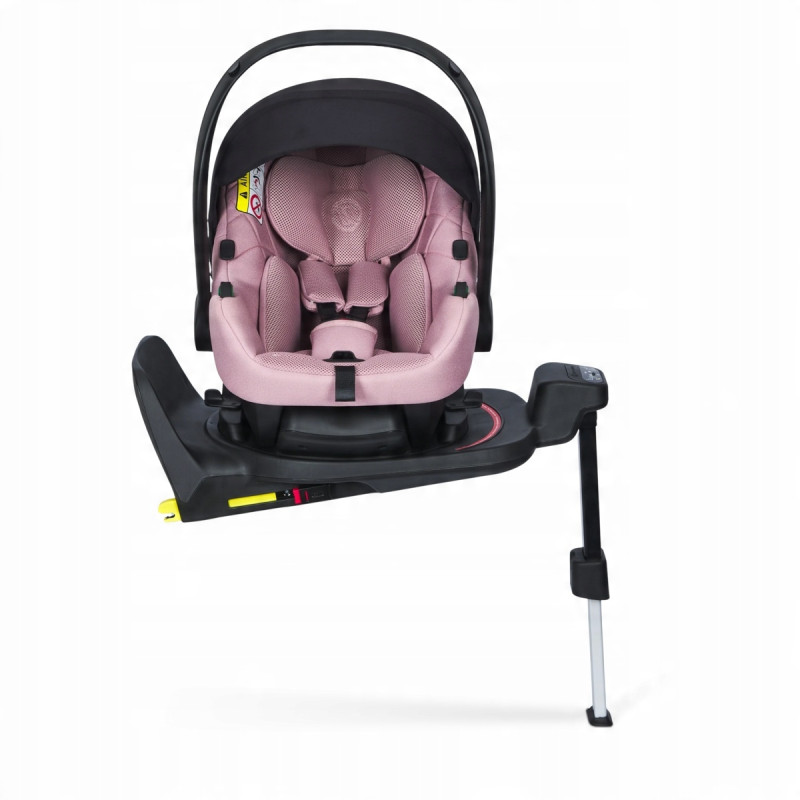 Fotelik obrotowy Avionaut Cosmo AirFlow 0-13kg różowy + baza IQ Orbit