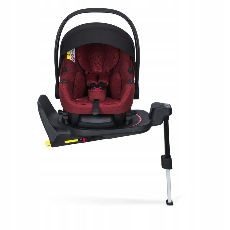 Fotelik obrotowy Avionaut Cosmo AirFlow 0-13kg czerwony + baza IQ Orbit