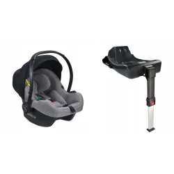 Fotelik samochodowy Avionaut Cosmo Smart 0-13 kg szary + baza Dock 2