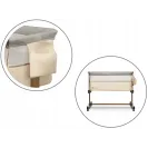 Łóżeczko dostawne Lionelo Leonie Beige Sand 3w1