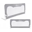 Barierka BRAMKA ZABEZPIECZAJĄCA do łóżka WYSOKA 150x66cm BEŻ Lionelo Grey Melange