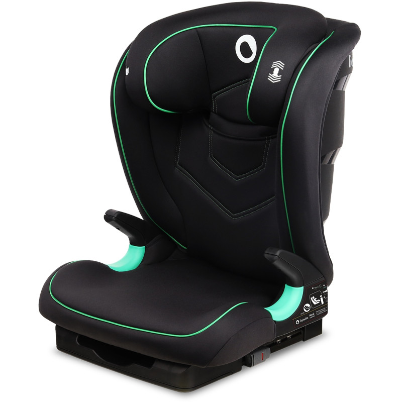 Lionelo Neal i-Size fotelik samochodowy 15-36 kg Black Onyx