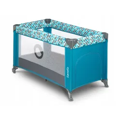 Łóżeczko turystyczne, kojec +TORBA Lionelo Stefi turkus Łóżeczko turystyczne, kojec +TORBA Lionelo Stefi turkus