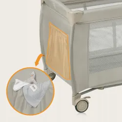 Lionelo łóżeczko turystyczne Stefi Plus Beige Cappucino Lionelo łóżeczko turystyczne Stefi Plus Beige Cappucino