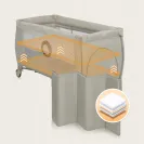 Lionelo łóżeczko turystyczne Stefi Plus Beige Cappucino