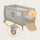 Lionelo łóżeczko turystyczne Stefi Plus Beige Cappucino