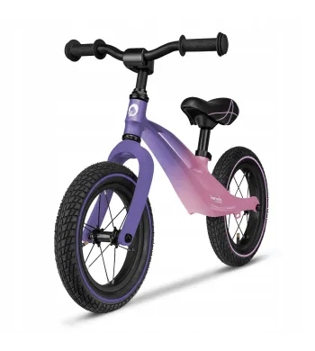 Rowerek biegowy Lionelo Bart Air pompowane koła 2-6 lat  Pink Violet