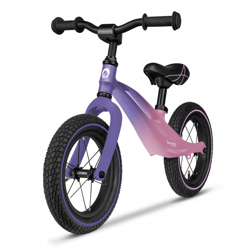 Rowerek biegowy Lionelo Bart Air pompowane koła 2-6 lat  Pink Violet