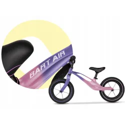 Rowerek biegowy Lionelo Bart Air pompowane koła 2-6 lat  Pink Violet