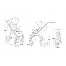 Lionelo Annet Tour – nowoczesny wózek spacerowy