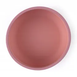 Petite&Mars miseczka silikonowa dwukolorowa Rose Petite&Mars miseczka silikonowa dwukolorowa Rose