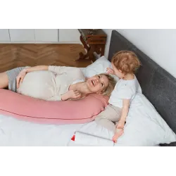 Poduszka ciążowa Poofi w kolorze i piwonia