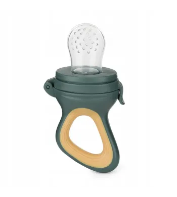 Petite&Mars gryzak do podawania owoców musów 6m Fruzi Green