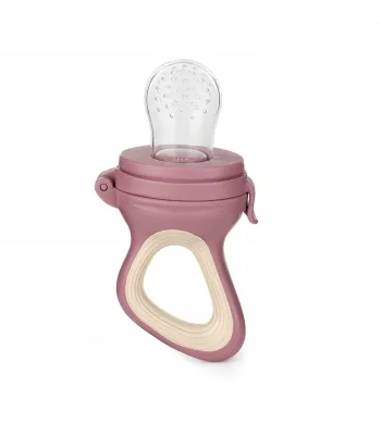 Petite&Mars gryzak do podawania owoców musów 6m Fruzi Rose