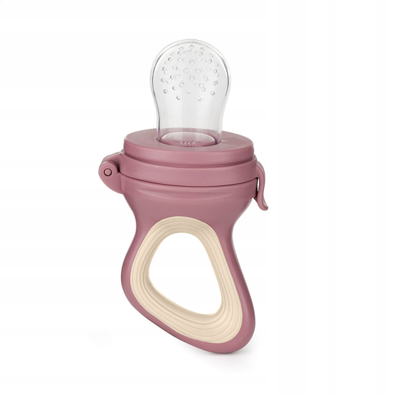 Petite&Mars gryzak do podawania owoców musów 6m Fruzi Rose