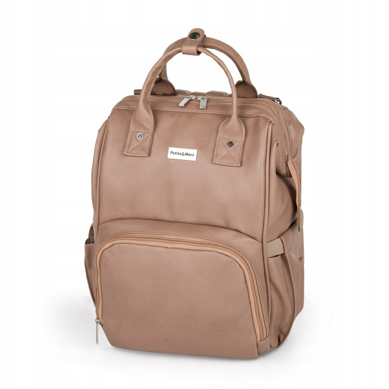 PETITE&MARS Jasper Plecak do wózka Uniwersalny Camel Beige