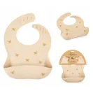 PETITE&MARS śliniak silikonowy Sand