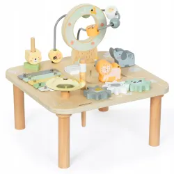 DREWNIANY STOLIK EDUKACYJNY MUZYCZNY GREEN MAM156