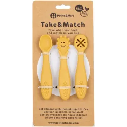 petite zes. łyż 3szt Intense Ochre