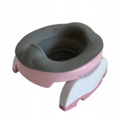 Nakładka na sedes / nocnik turystyczny Potette Plus różowy