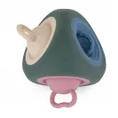 PETITE&MARS Silikonowa zabawka sensoryczna Pop-up Triangle Misty Green