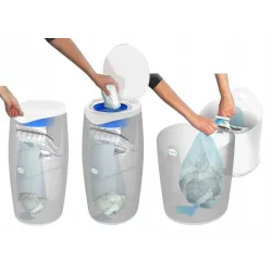 Angelcare kosz, pojemnik na zużyte pieluchy  +3 wkłady