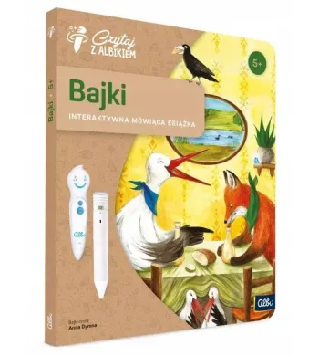 KSIĄŻKA INTERAKTYWNA BAJKI EZOPA ALBIK 5+